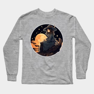 Fall Witch Long Sleeve T-Shirt